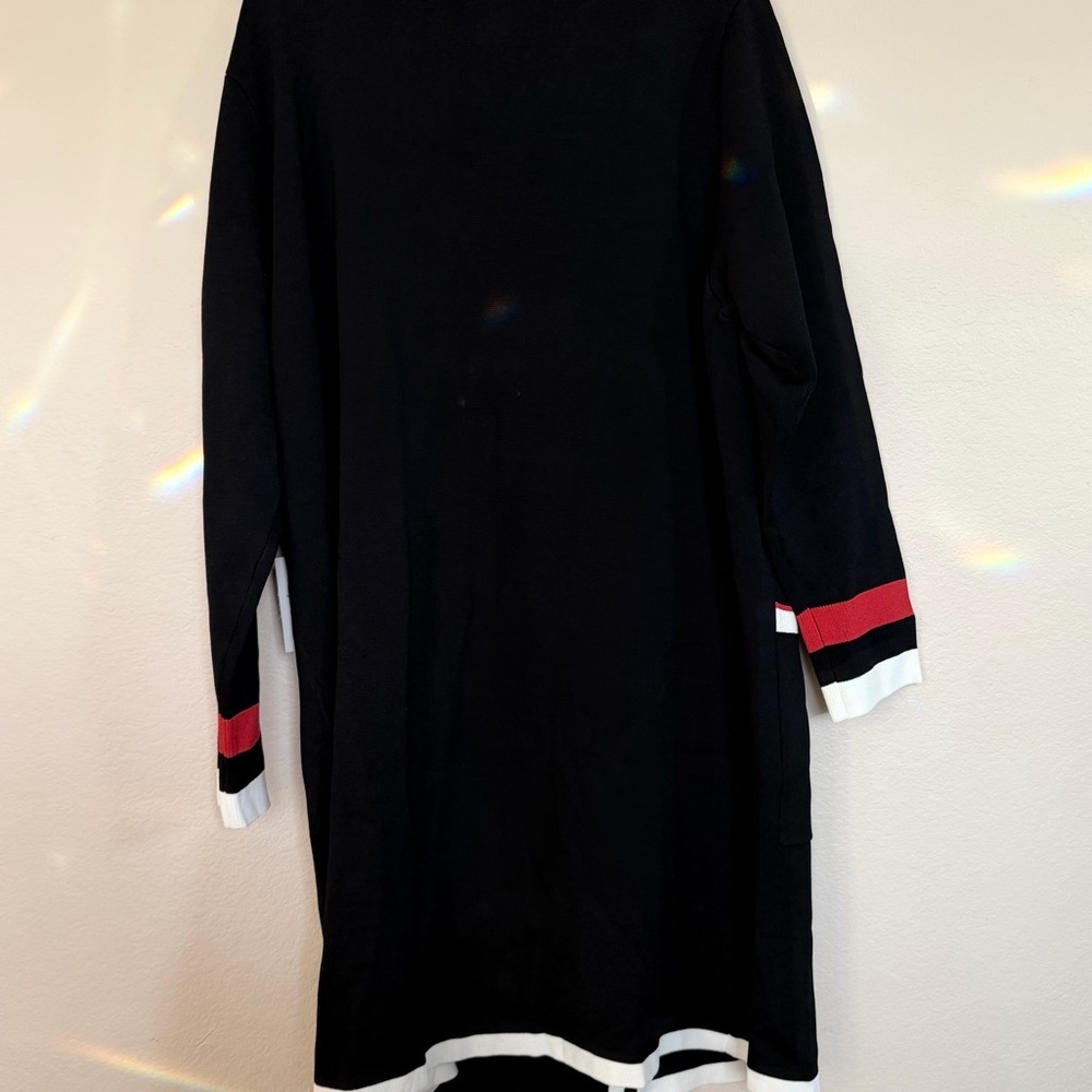 Eloquii Black and White Knit Dress NWT - Picture 8 of 9